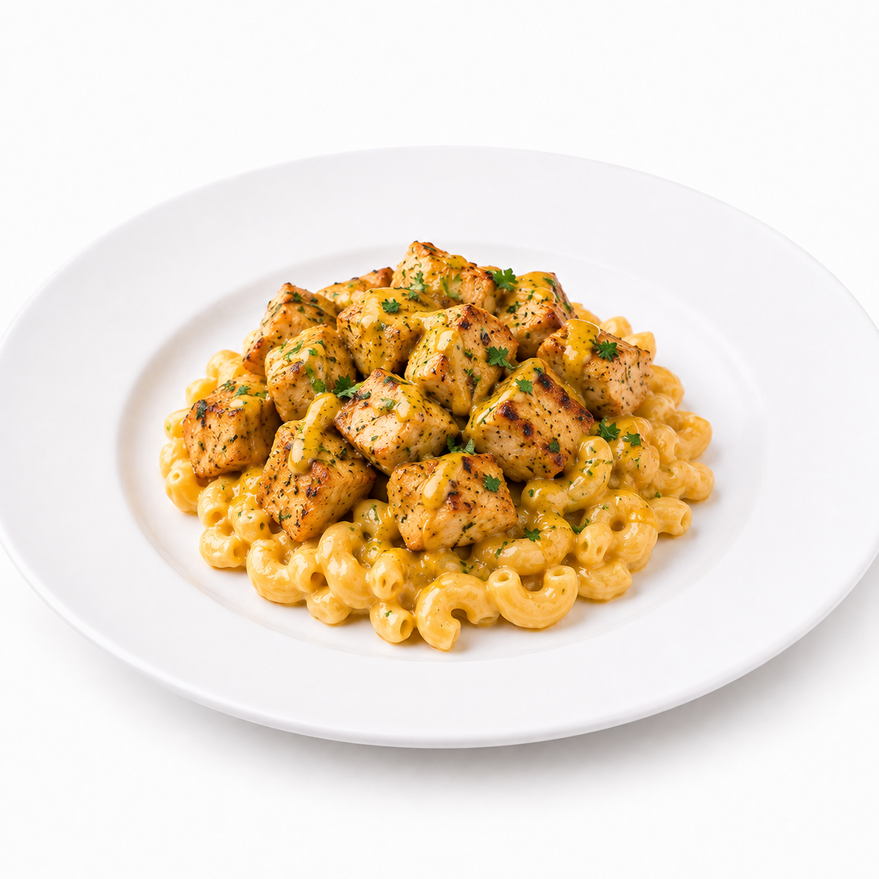 HONEY MUSTARD GRILLED CHICKEN MAC N CHEESE