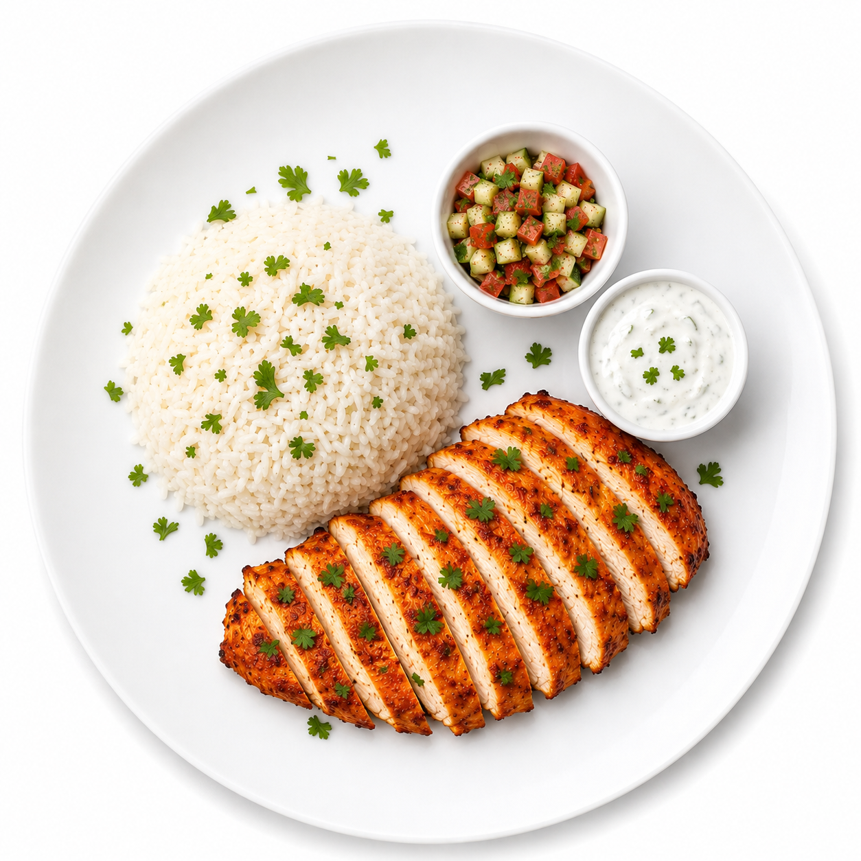 CHICKEN TANDOORI RICE BOWL