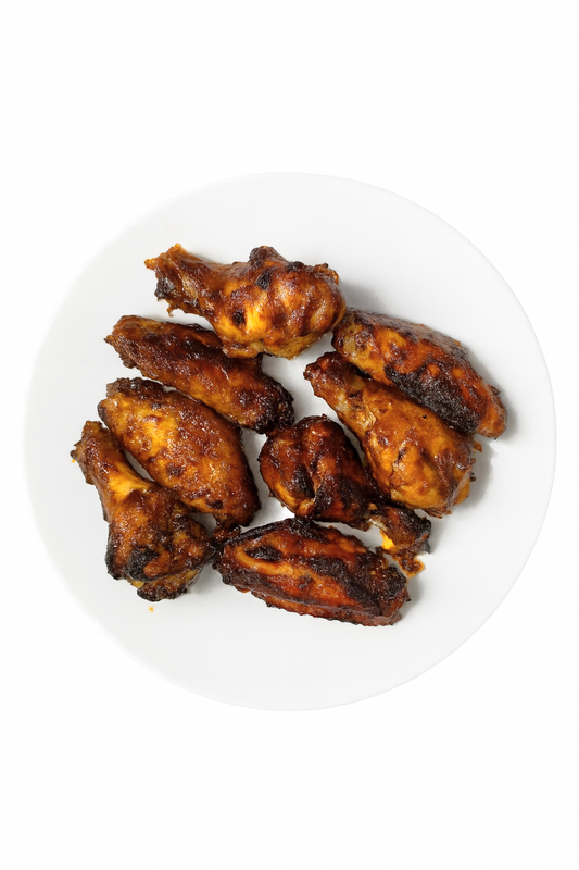 8 PICE JERK BBQ CHICKEN WINGS (mild)