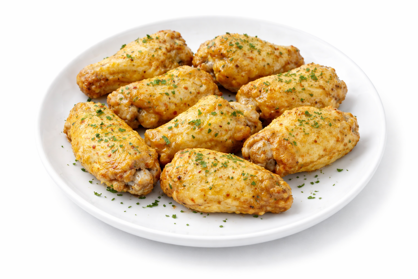 HMD VALUE MEAL: KETO 8 PIECE JUMBO LEMON GARLIC WINGS