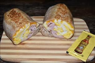 LOW CARB TURKEY EGG N CHEESE WRAP