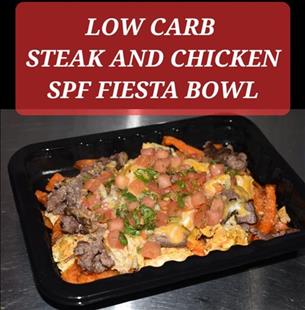 LOW CARB STEAK AND CHICKEN SPF BOWL