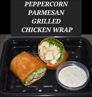 PEPPERCORN PARMESAN GRILLED CHICKEN WRAP