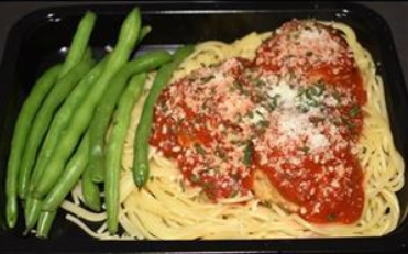 CHICKEN MEATBALLS & SPAGHETTI