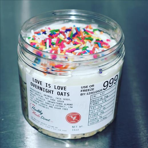 LOVE IS LOVE OVERNIGHT OATS