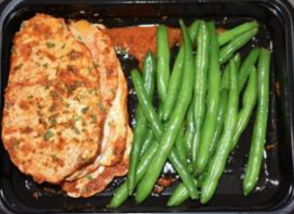 KETO SLOW ROASTED PORK LOIN AND GREEN BEANS