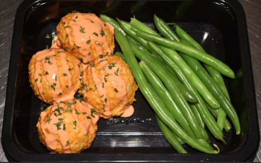 PROTEIN PLUS! KETO BUFFALO CHICKEN MEATBALLS