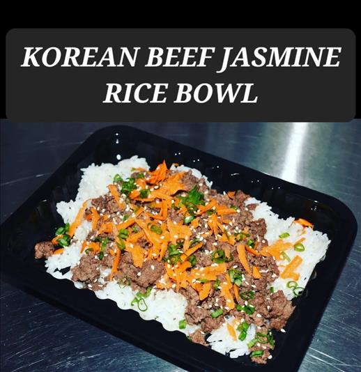 KOREAN BEEF JASMINE RICE BOWL