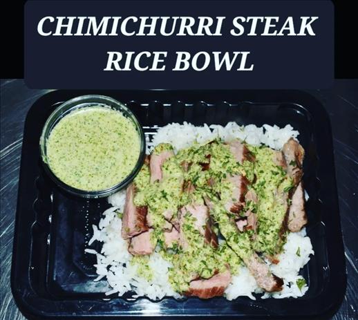 CHIMICHURRI STEAK RICE BOWL