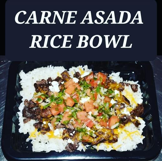 CARNE ASADA RICE BOWL