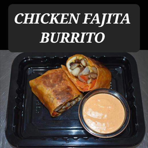 CHICKEN FAJITA BURRITO