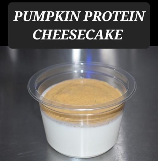 PUMPKIN PROTEIN CHEESECAKE