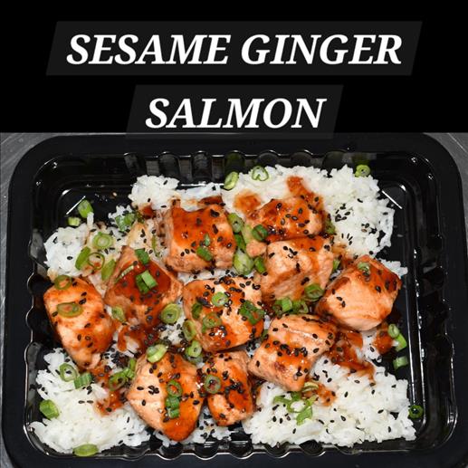 SESAME GINGER SALMON