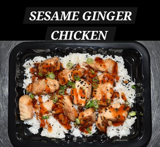 SESAME GINGER CHICKEN