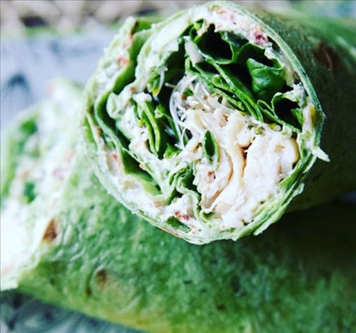 CHICKEN CAESAR WRAP (cold wrap)