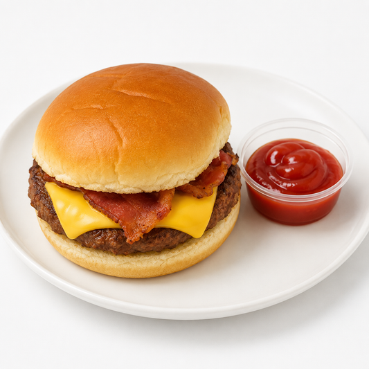 PROTEIN PLUS! TURKEY BACON CHEESEBURGER