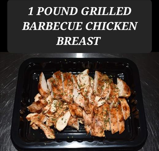 1 POUND GRILLED BARBECUE CHICKEN BREAST