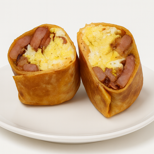 CHORIZO AND EGG GRILLED BREAKFAST WRAP
