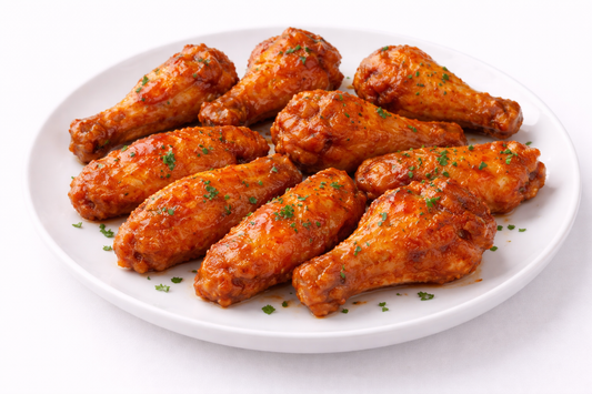 HMD VALUE MEAL: KETO 8 PIECE JUMBO BUFFALO WINGS