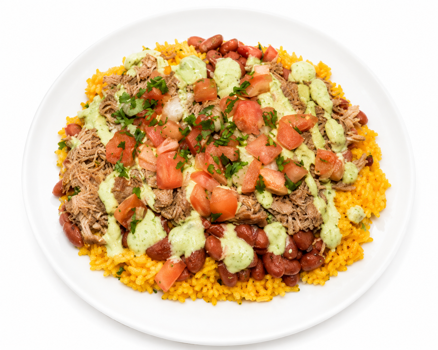 PULLED PORK MEXICAN RICE BOWL