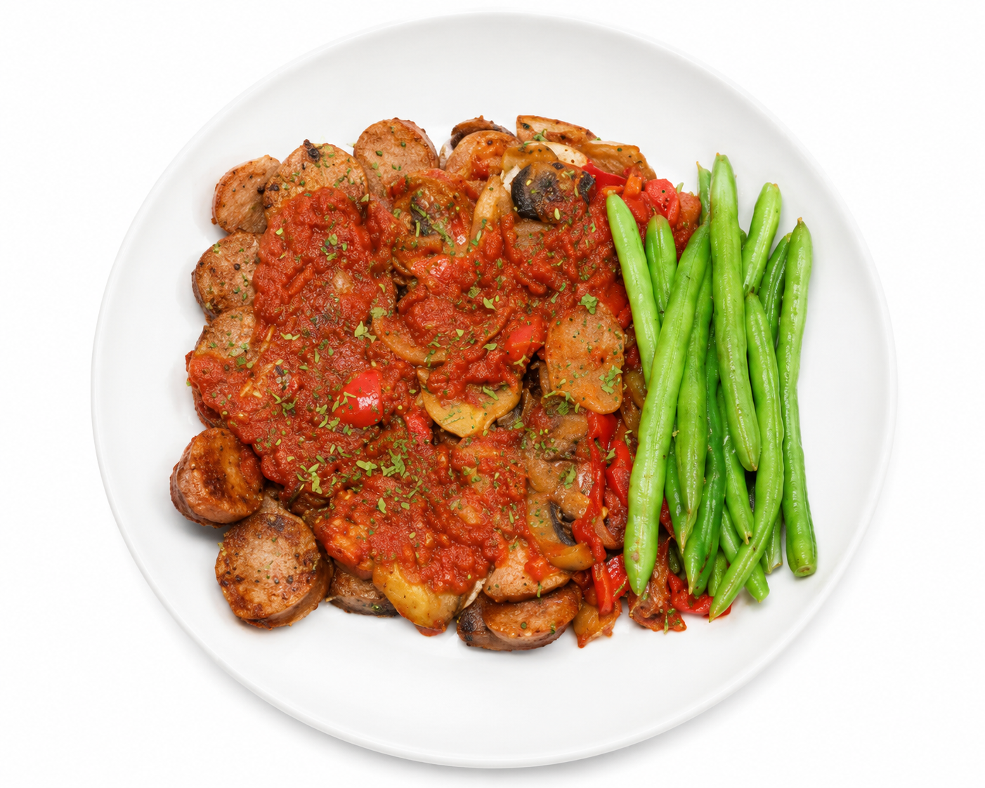 KETO SAUSAGE AND PEPPERS