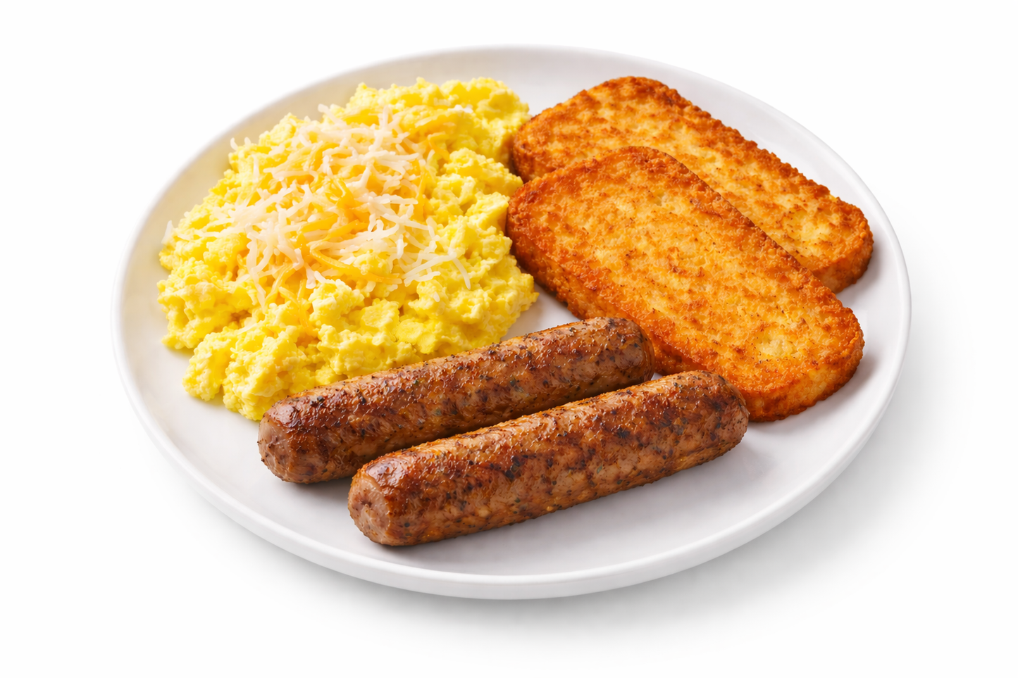 HASH BROWN SAUSAGE EGG & CHEESE