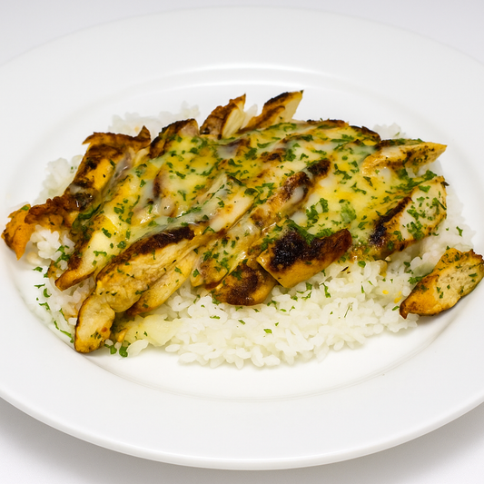 SPICY HABANERO JACK CHICKEN RICE BOWL