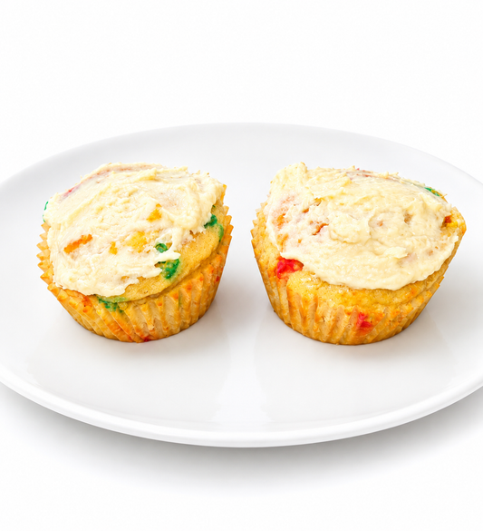TRUE PROTEIN! TWIIN LOVE IS LOVE PROTEIN CUPCAKES (2 servings)