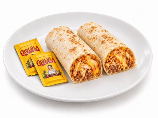HMD LOADED CHICKEN BURRITOS (2 servings)