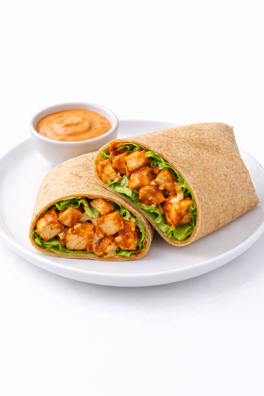 KETO CHIPOTLE RANCH GRILLED CHICKEN WRAP