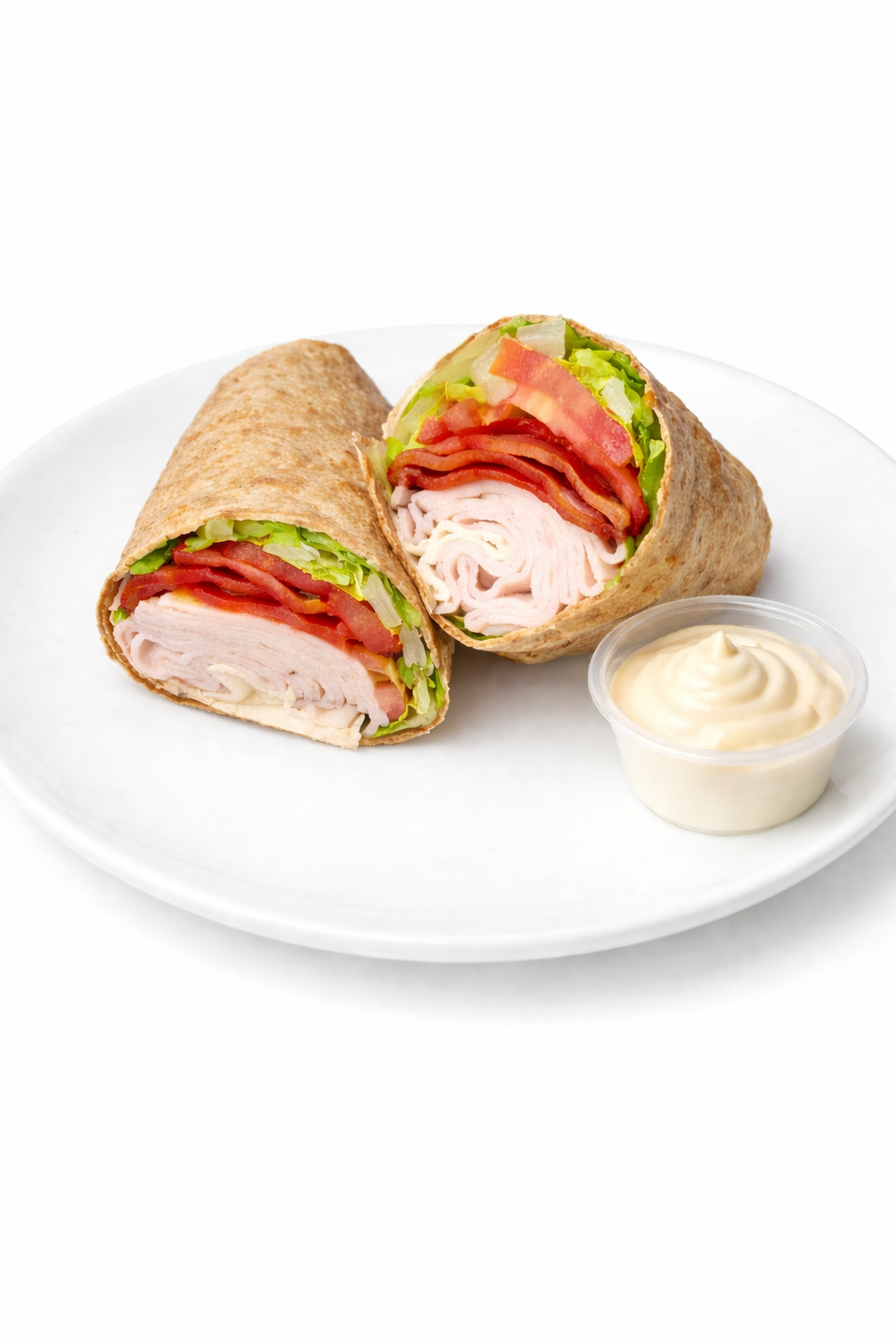 KETO TURKEY CLUB WRAP