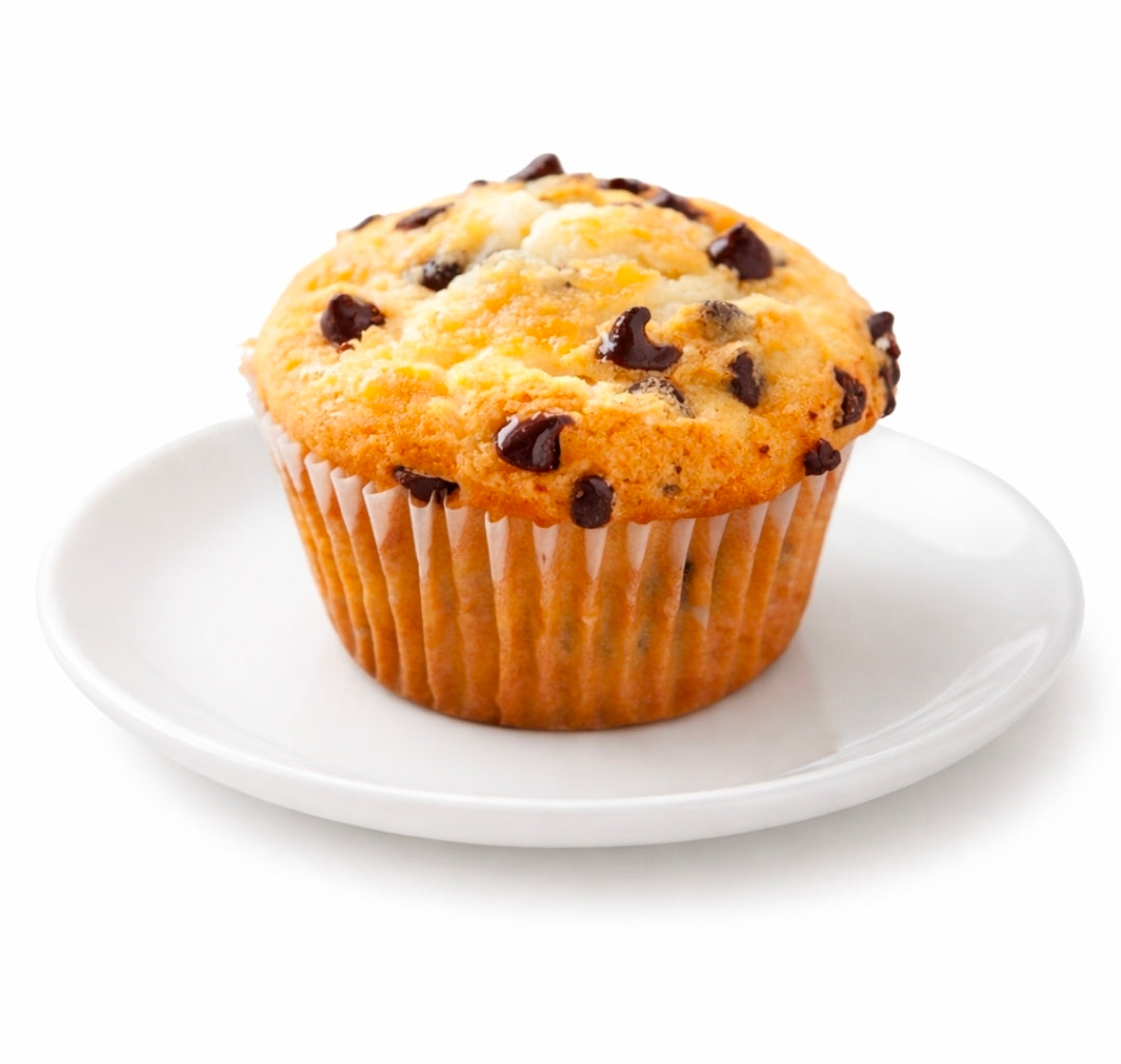 TRUE PROTEIN: CHOCOLATE CHIP PROTEIN MUFFIN (GLUTEN-FREE)