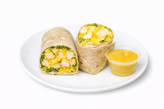 LOW CARB HONEY MUSTARD GRILLED CHICKEN WRAP