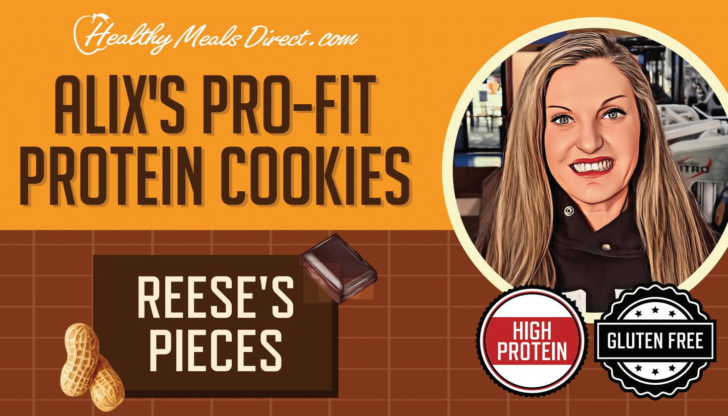 ALIX'S PRO FIT PROTEIN COOKIES REESES PIECES (2 servings)