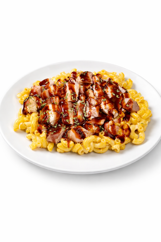 BBQ CHICKEN MAC N CHEESE BOWL