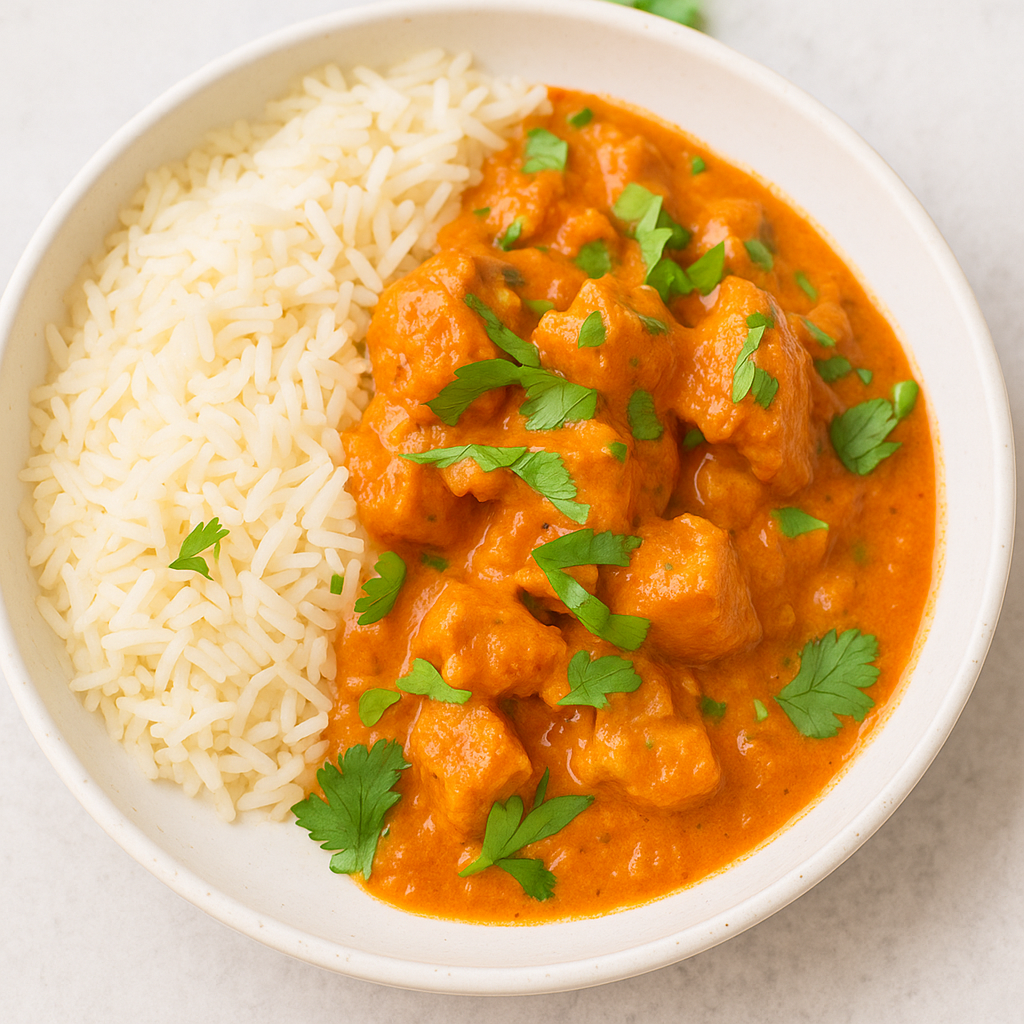 HALAL- BUTTER CHICKEN RICE BOWL