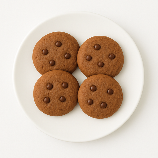 TRUE PROTEIN- KETO DOUBLE CHOCOLATE BROWNKIES (kinda like a brownie, kinda like a cookie)