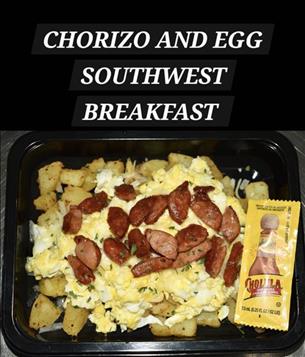 CHORIZO AND EGG SOUTHWEST BREAKFAST